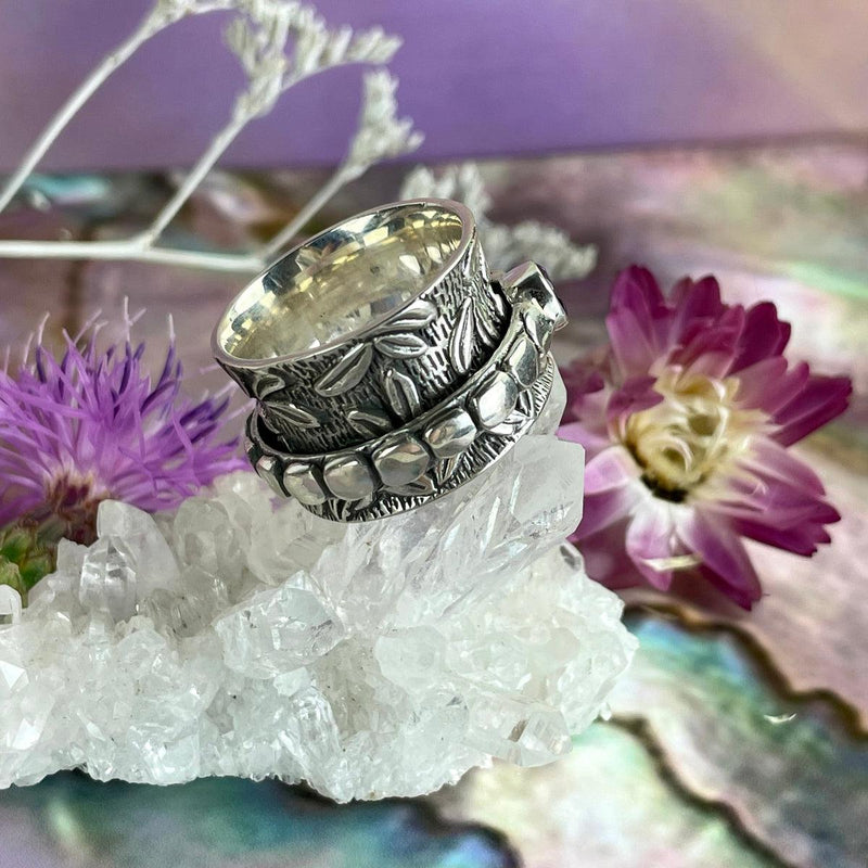 Women's Silver Fidget Ring
