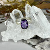 Bright Purple Gemstone Ring