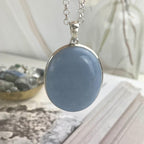 Pale Blue Crystal Pendant