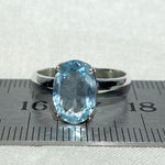 Aquamarine Oval Ring