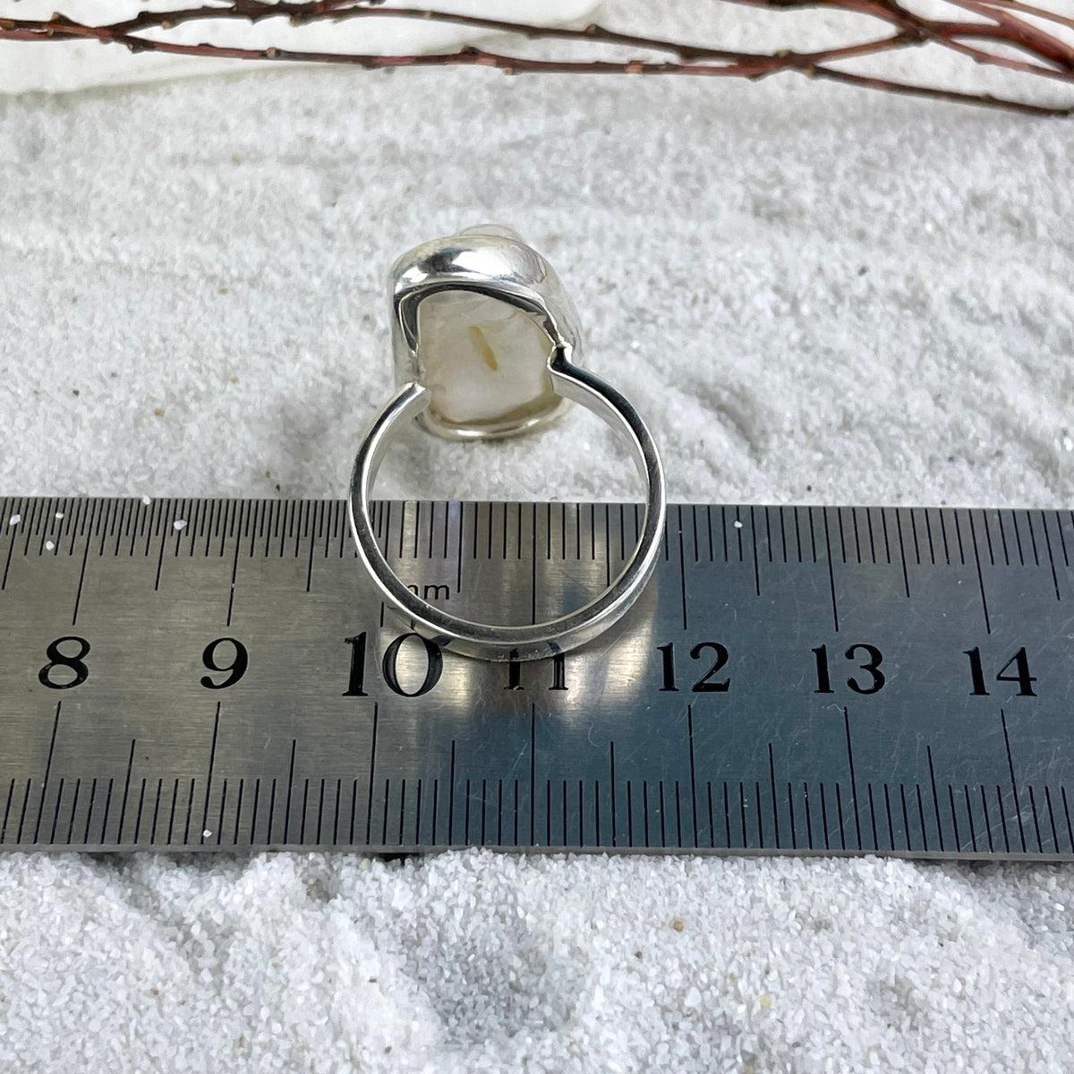 Pearl Baroque Adjustable Size Rings