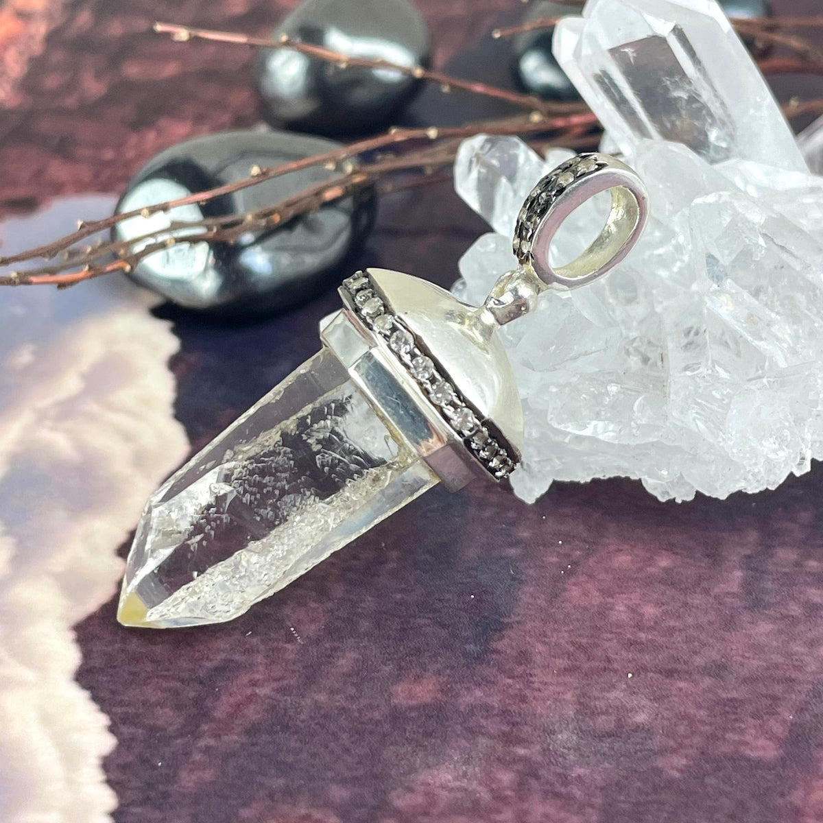 Clear Crystal Pendant