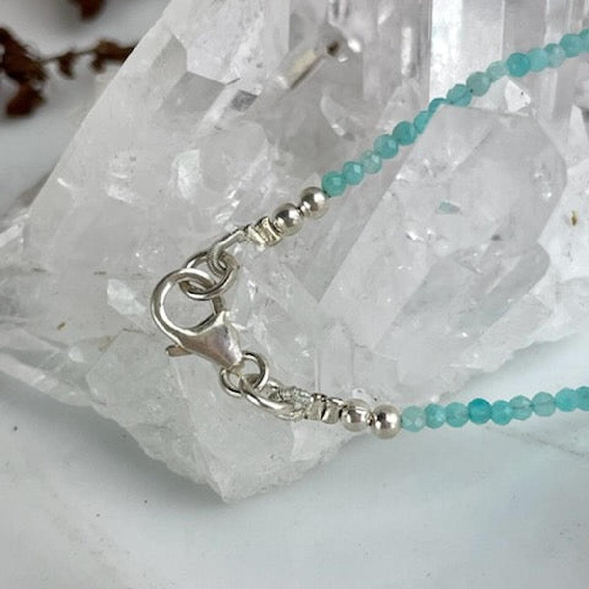 Amazonite Fine Bead Necklace