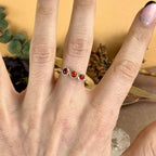 Small Size Amber Ring
