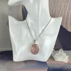 Rose Quartz Feature Pendant