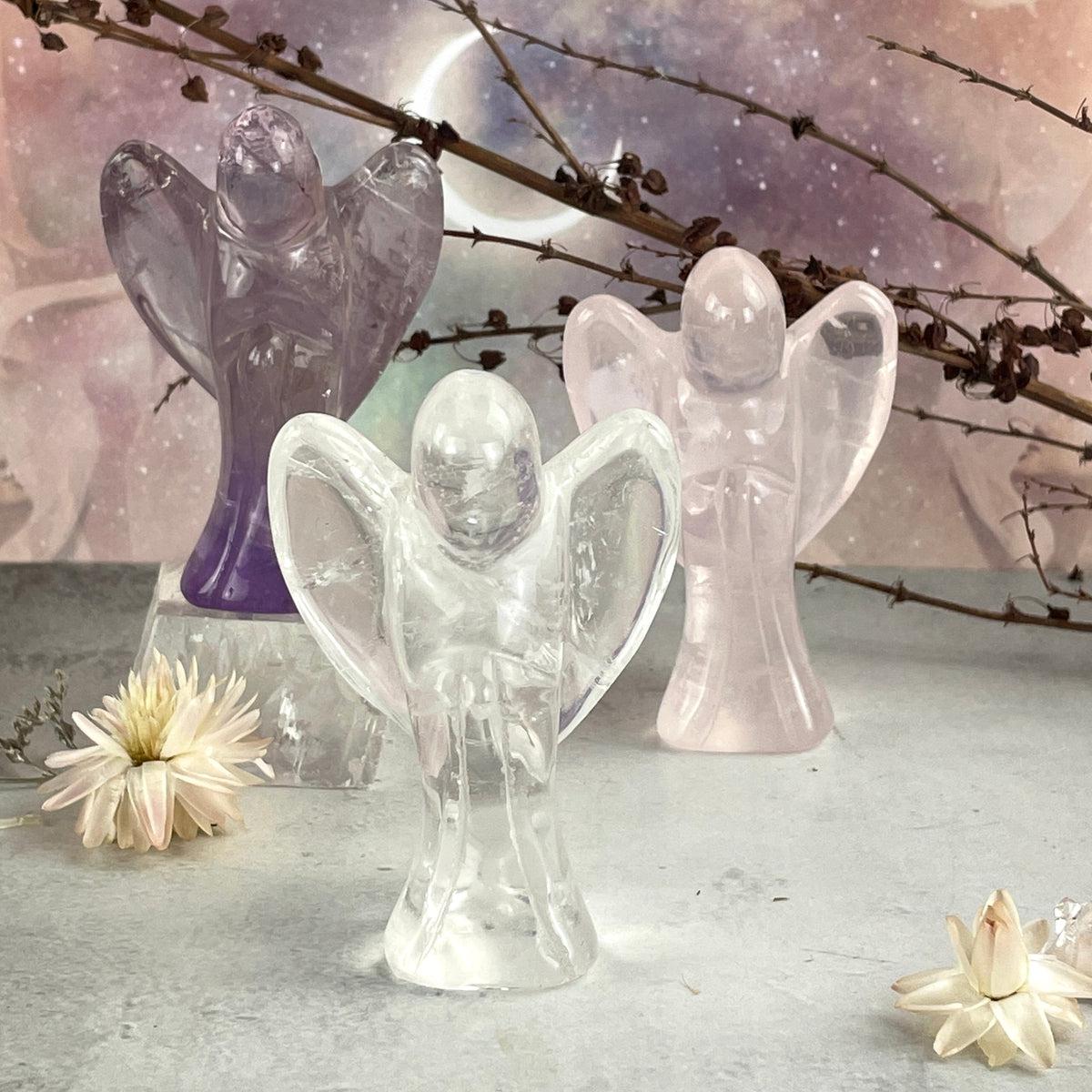 Crystal Angel Statute