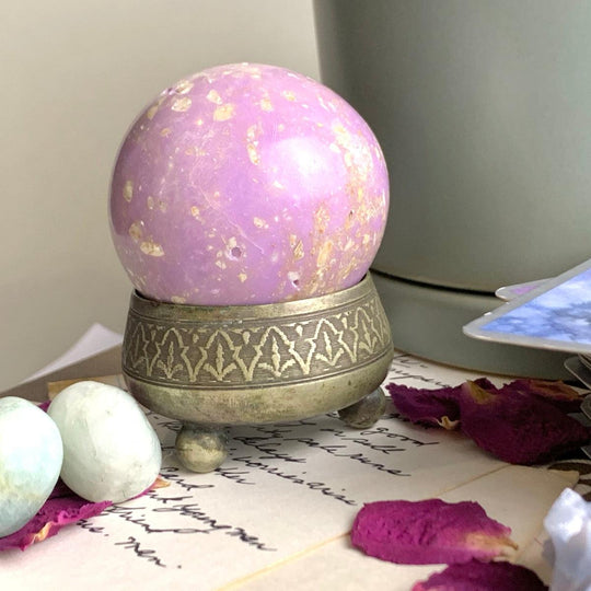 Phosphosiderite Crystal Ball 7cm