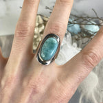 Larimar Ring For Small Fingers