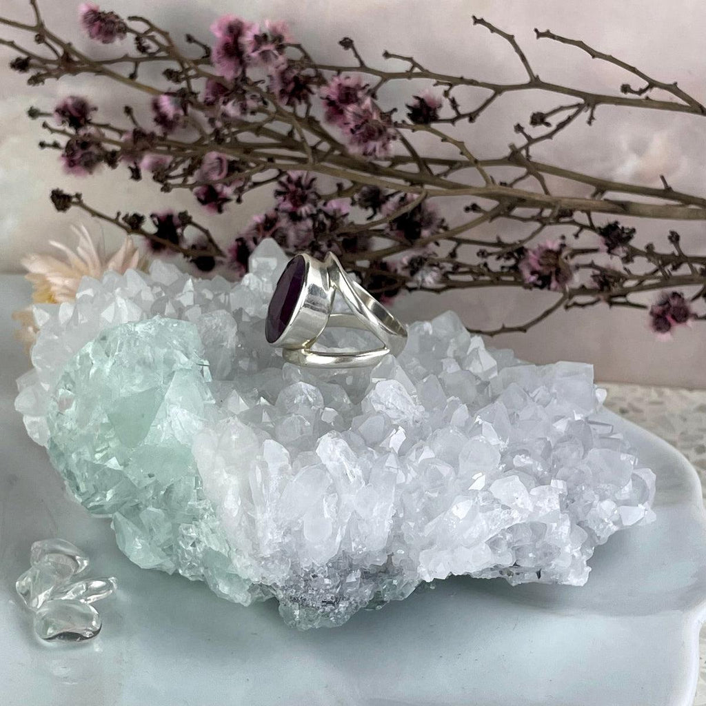 Raw Crystal Holding Tray 