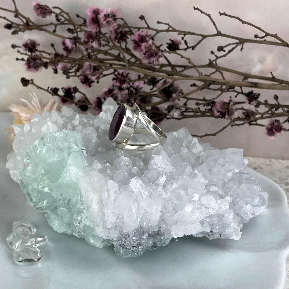 Raw Crystal Holding Tray 