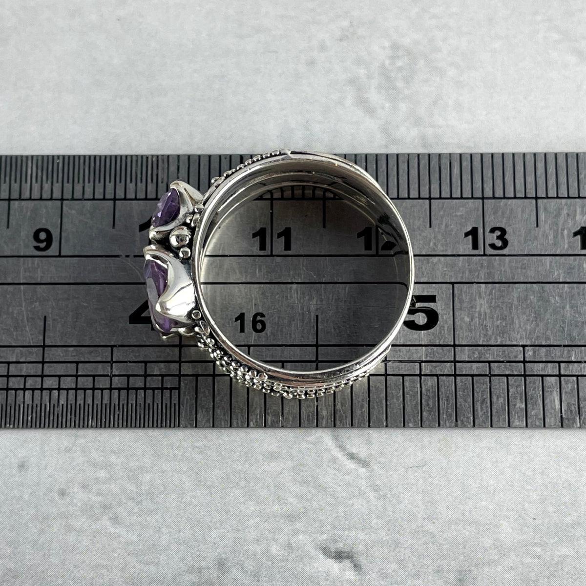 Gemstone Sterling Silver Ring