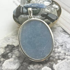 Angelite Silver Pendant