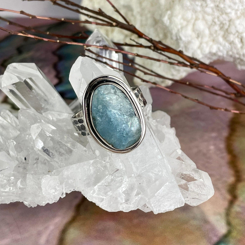 Unique Aquamarine Ring