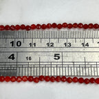 Carnelian Crystal Beaded Necklace