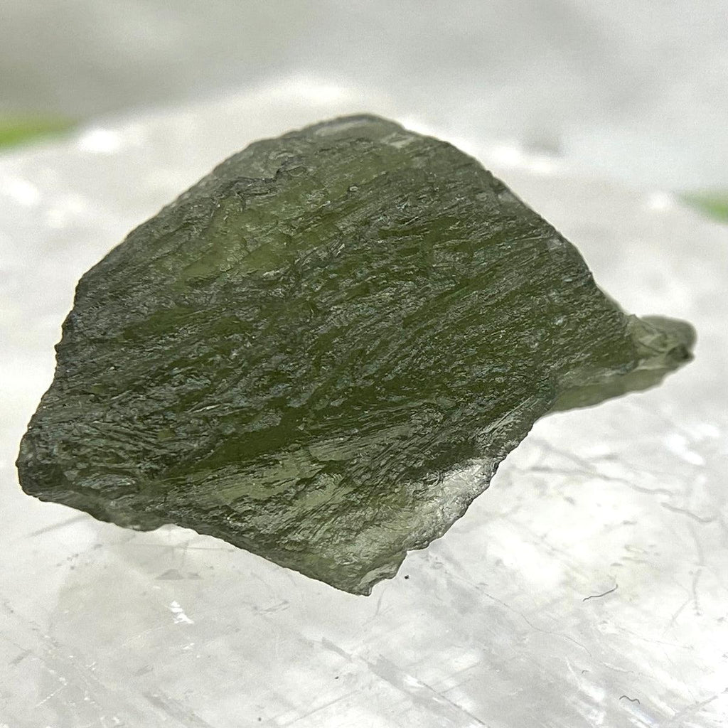 Authentic Moldavite Raw Pieces 3.4 - 4.43g