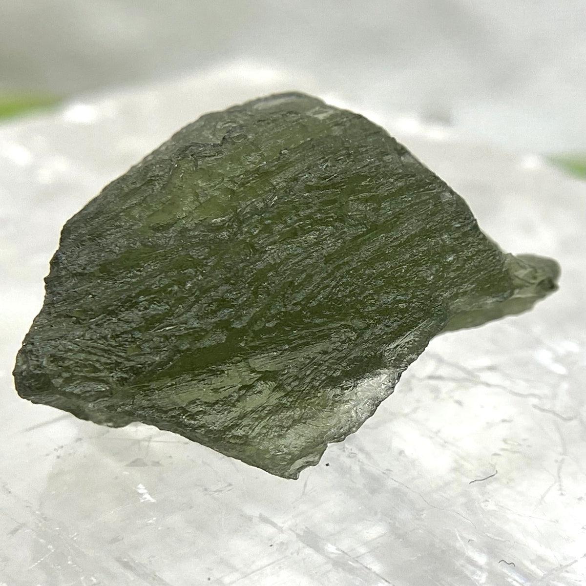 Authentic Moldavite Raw Pieces 3.4 - 4.43g