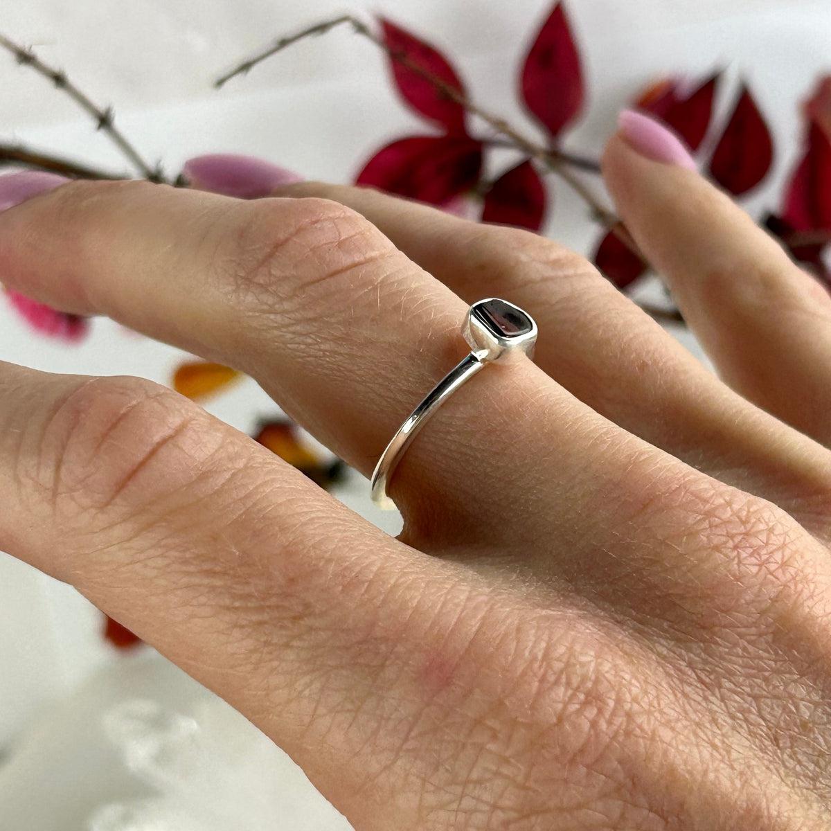 Garnet Sterling Silver Jewellery