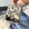 Square Meteorite Pendant