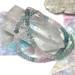 Morganite & Aquamarine Necklace