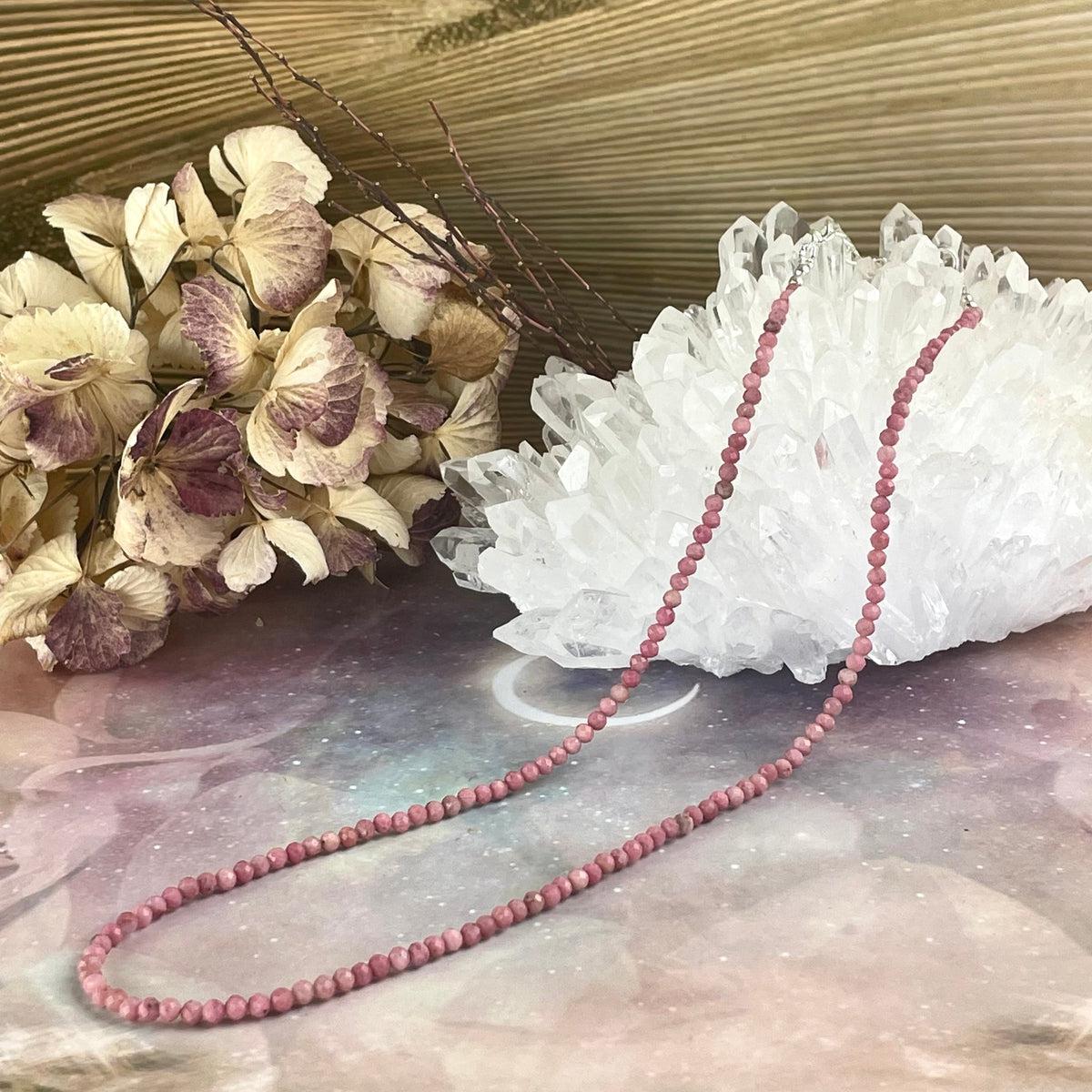 Pink Crystal Beads