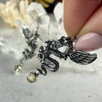 Sterling Silver Dragon Earrings
