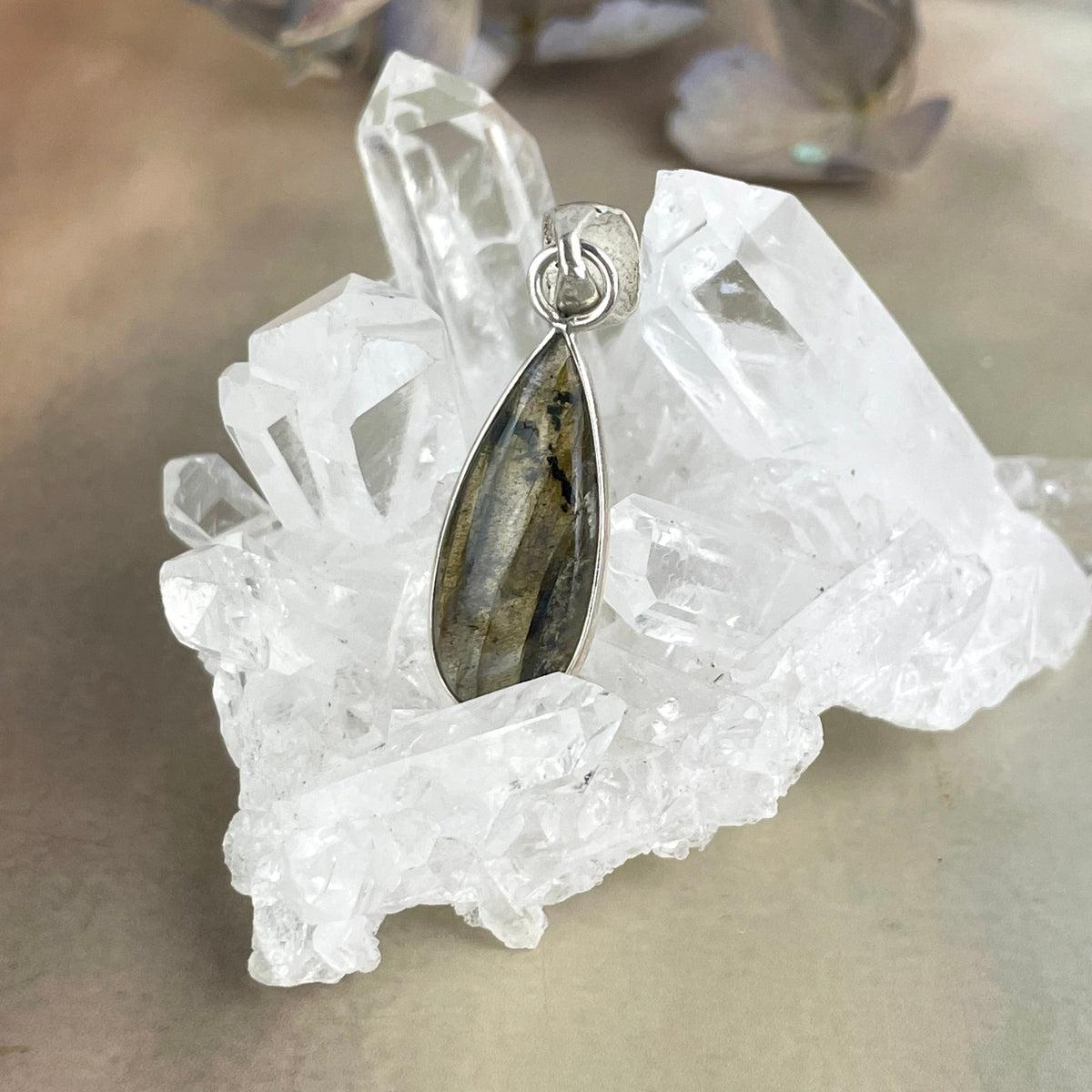 925 Silver Labradorite Pendant