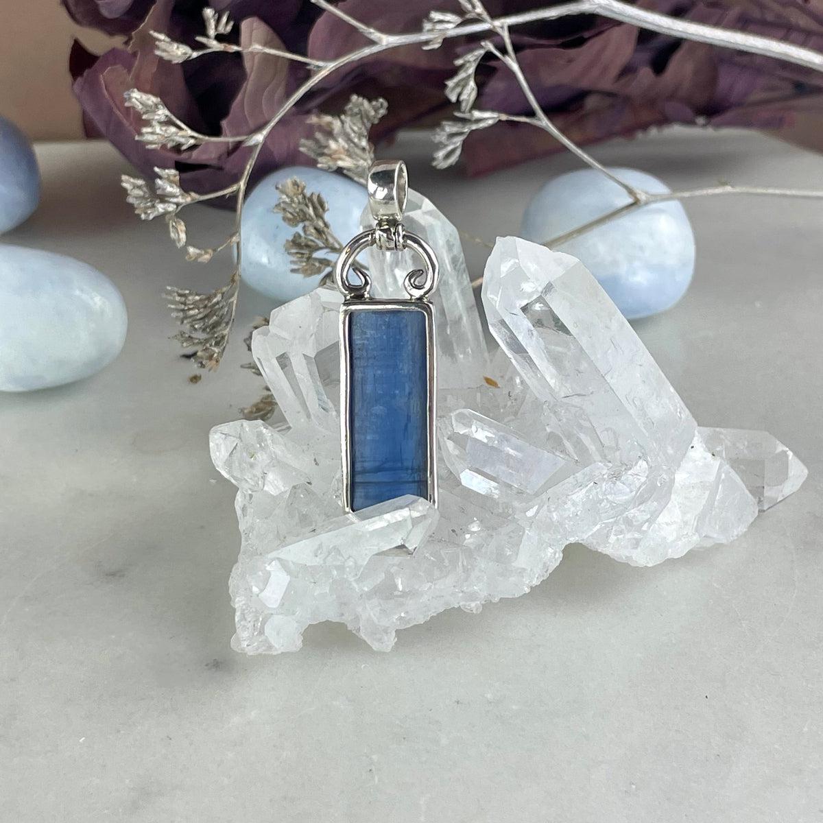 Kyanite Rectangle Pendant