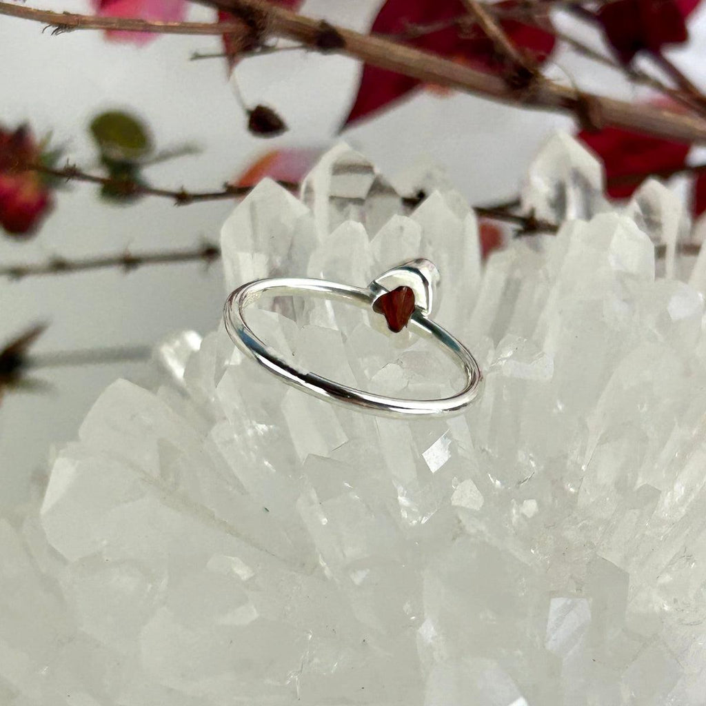 Garnet Stackable Ring