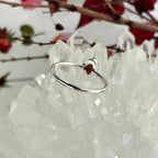 Garnet Stackable Ring