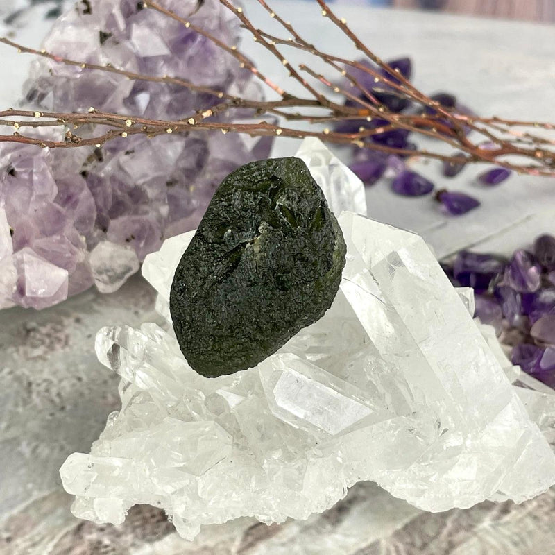 Authentic Moldavite Crystal