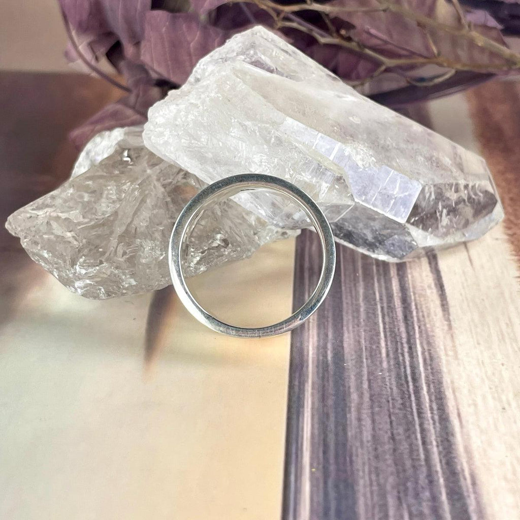 Men's Silver Wedding Ring
