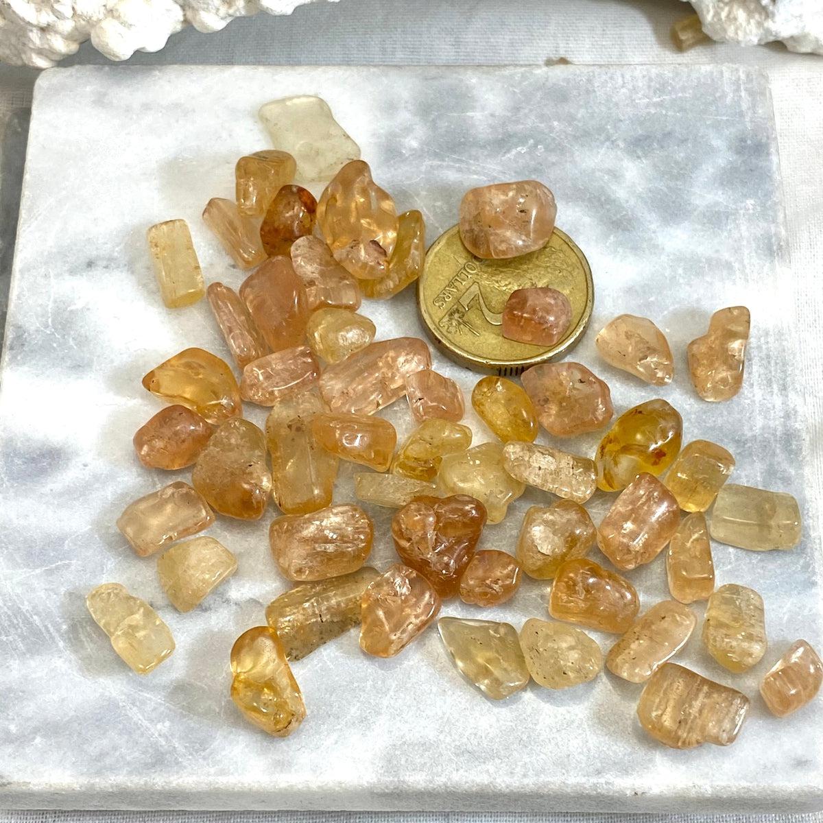 Imperial Topaz Polished Stones