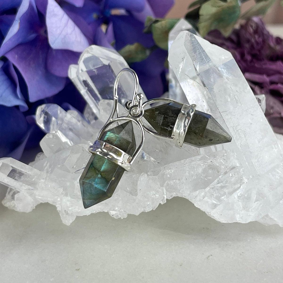 Labradorite Drop Earrings