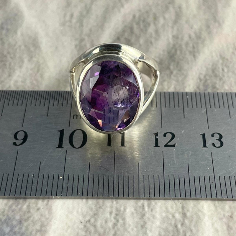Small Size Amethyst Ring