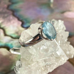 Women's Aquamarine Ring