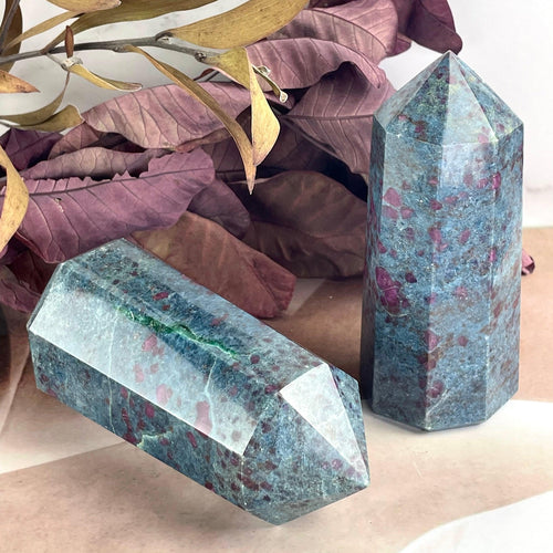 Ruby Kyanite Crystal Point