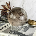 Large Smokey Quartz Crystal Ball