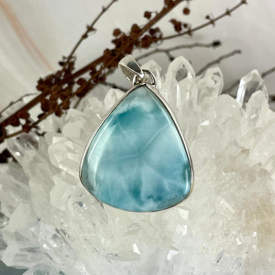 Larimar Teardrop Pendant