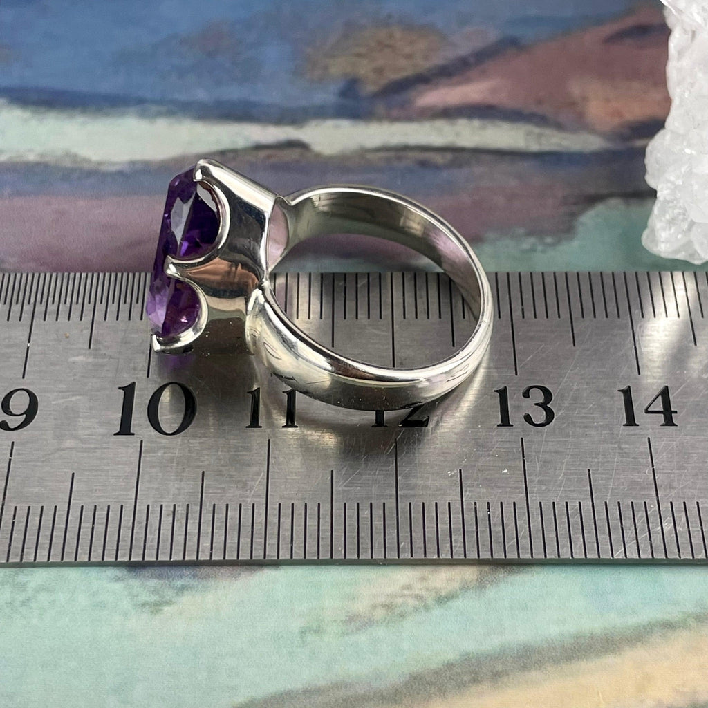 Large Amethyst Ring