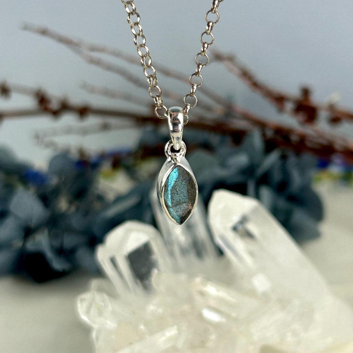 Green Labradorite Necklace