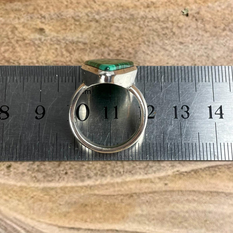Medium Size Malachite Ring