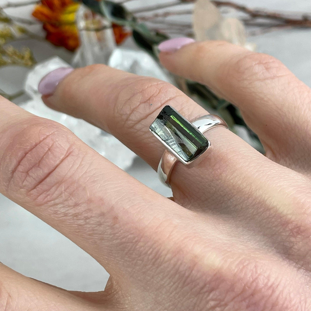Green Crystal Ring