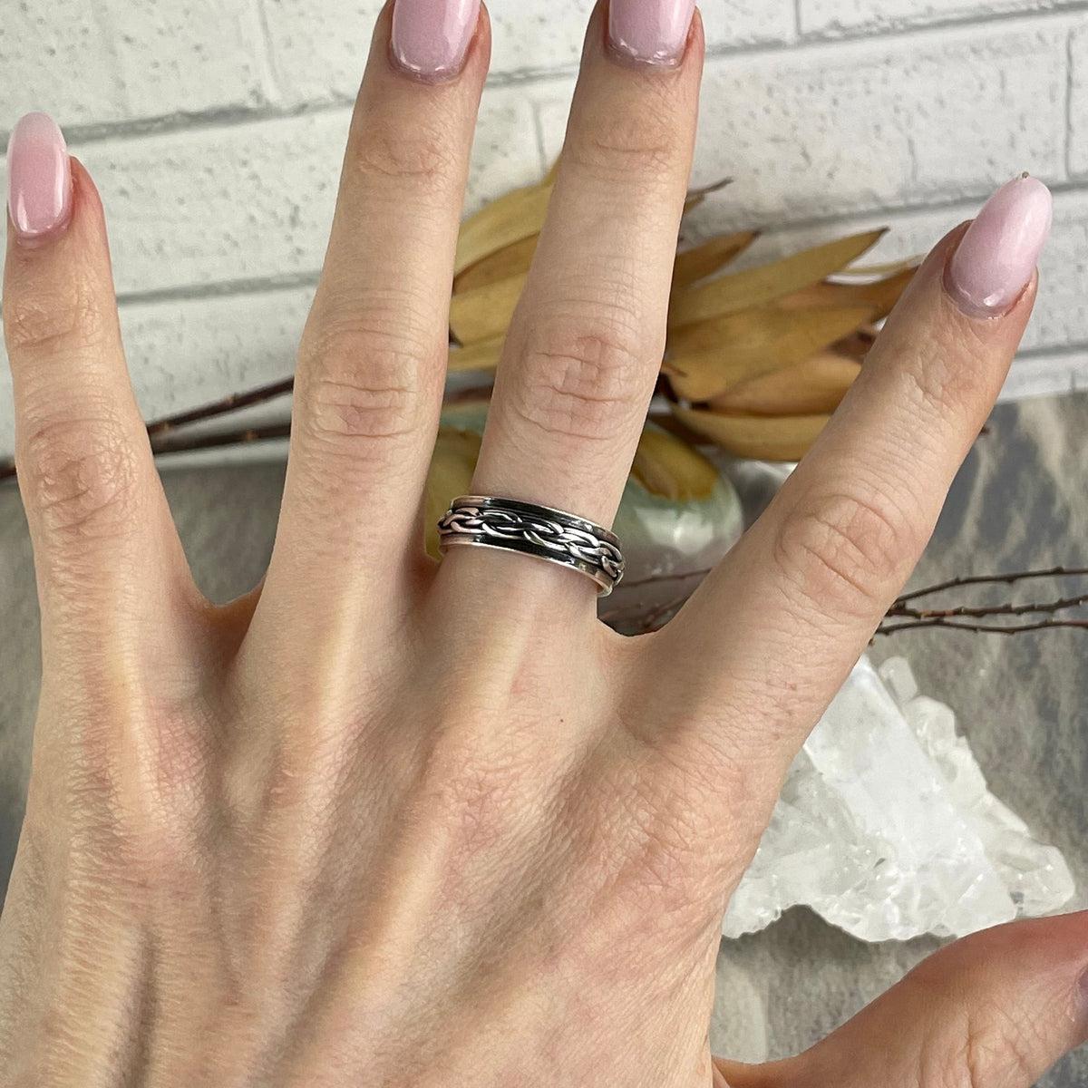 Braided Centre Spinner Ring