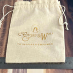 Organic Cotton Pouches & Tarot Bags