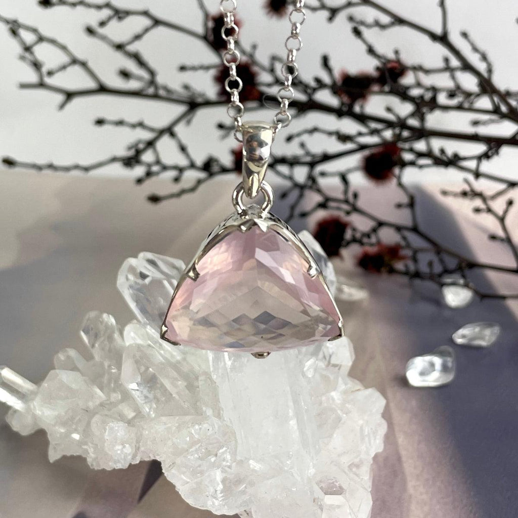 Rose Quartz Women's Pendant