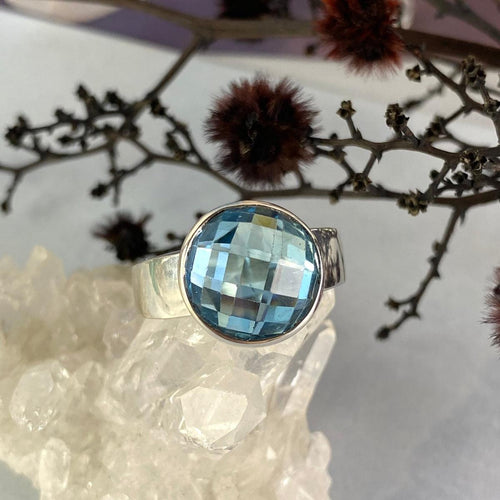 Blue Topaz Ring