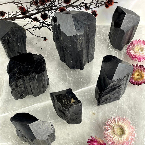 Black Tourmaline Large Chunks