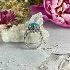 Filigree Amazonite Ring