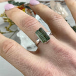 Tourmaline Coloured Crystal Ring