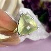 Prehnite Wide Band Ring